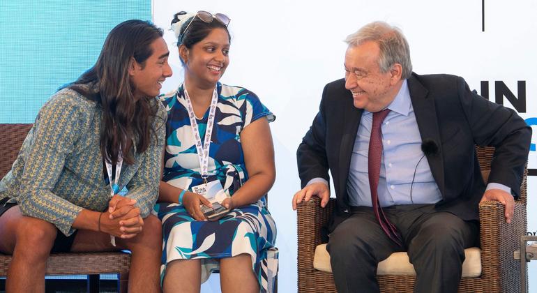 Youth are the generation that will help save our ocean and our future, says UN chief